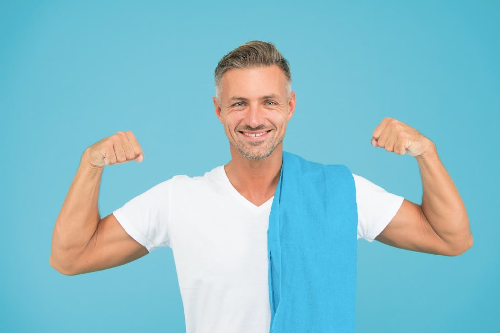 Mann mit guter Fitness - Prävention Rückenschmerzen